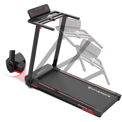 Klappbares Laufband 1400 W, CITYSPORTS WP9, App, Bluetooth, Geschwindigkeit 1–12 km/h - citysportdiscount